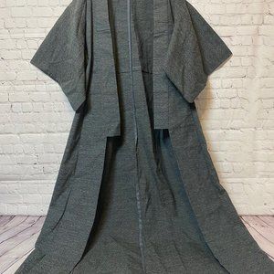 Japanese Kimono blueish grey
